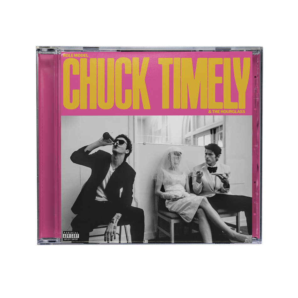 the album cover for Role Model - Chuck Timely & the Hourglass