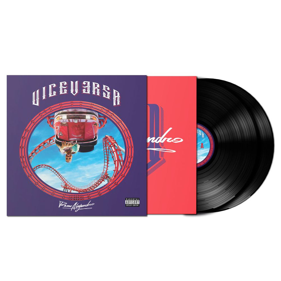 the album cover for Rauw Alejandro - Vice Versa