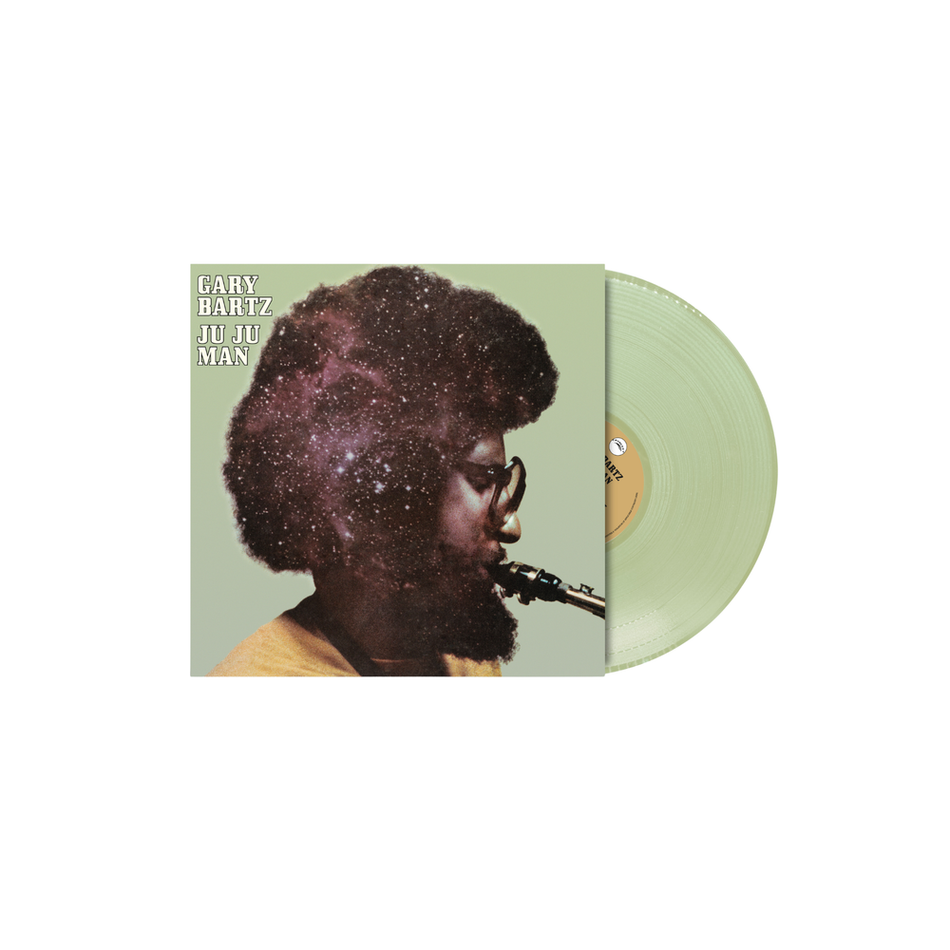 the album cover for Gary Bartz - Ju Ju Man [RSD Essentials Indie Exclusive Sky Blue 180g]
