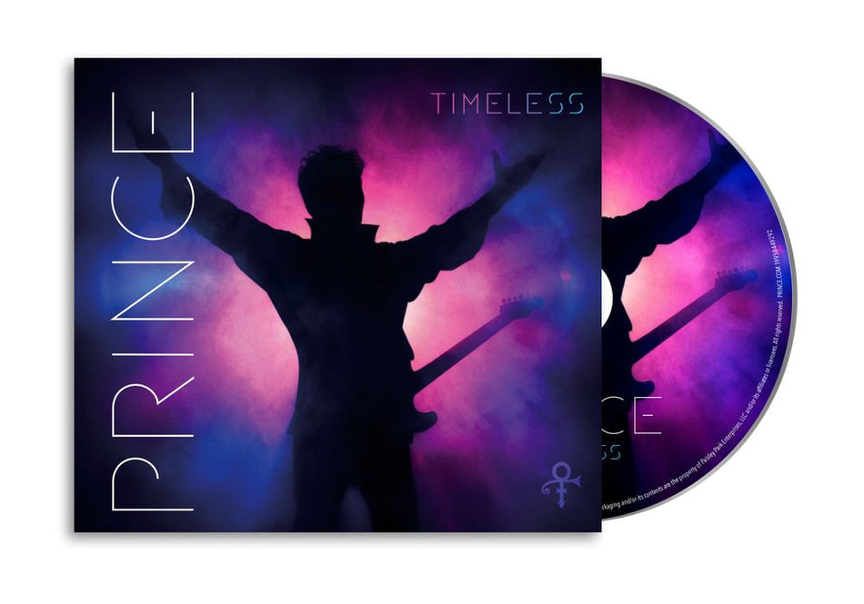 the album cover for Prince - Timeless