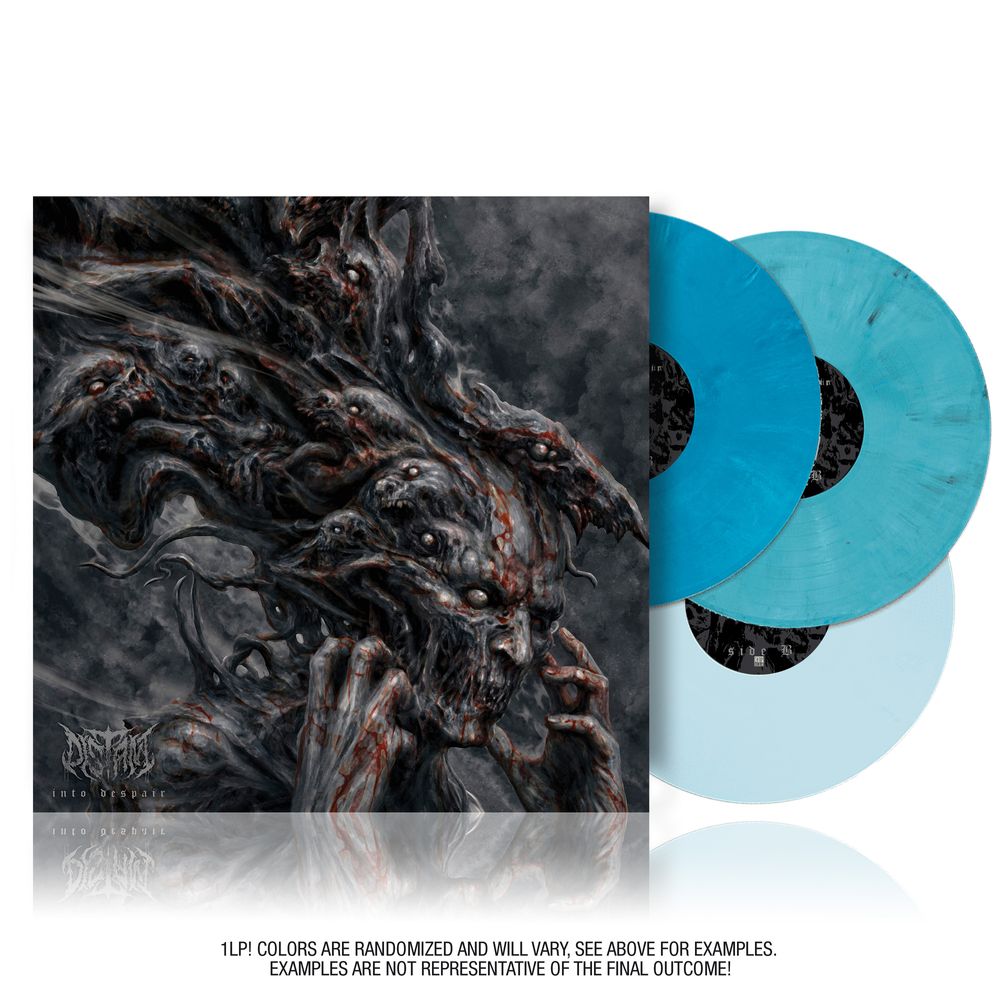 the album cover for Distant - Into Despair [1LP]