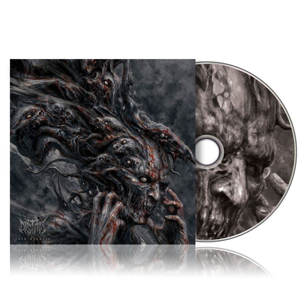 the album cover for Distant - Into Despair