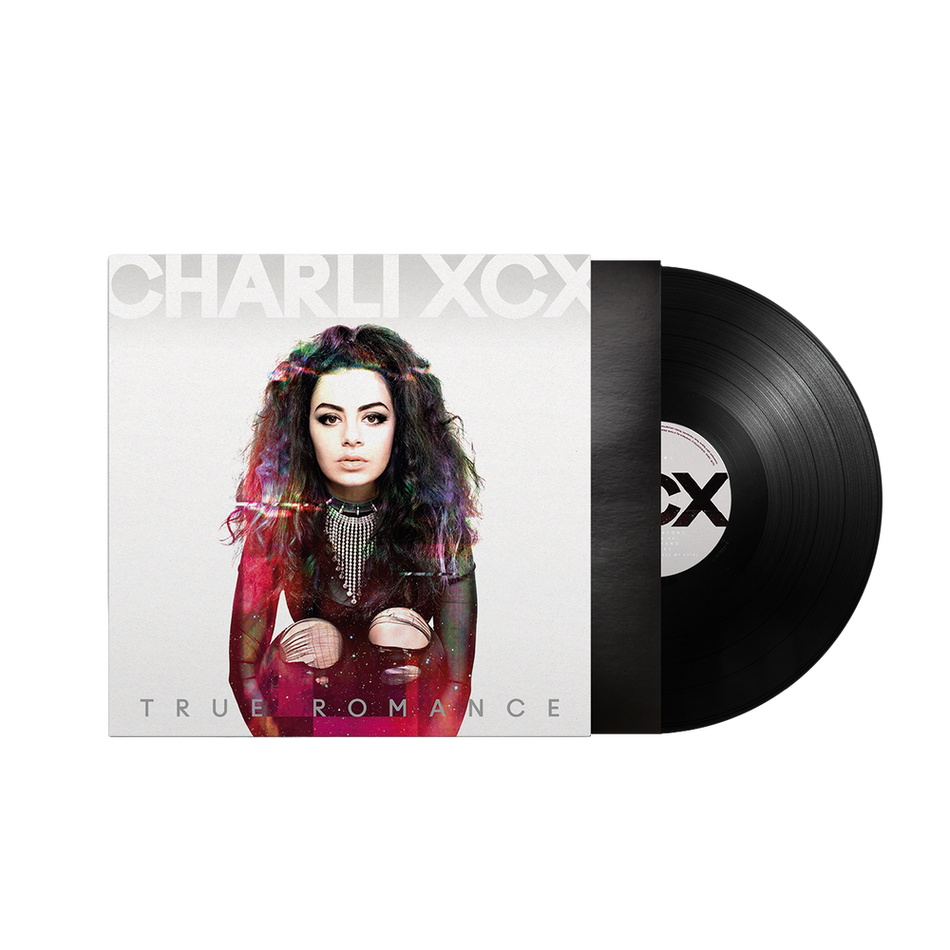 the album cover for Charli xcx - True Romance