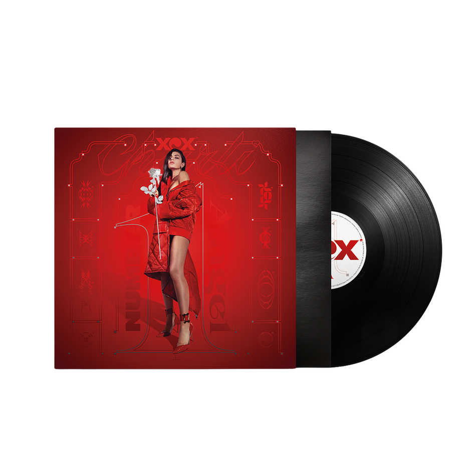 the album cover for Charli xcx - Number 1 Angel