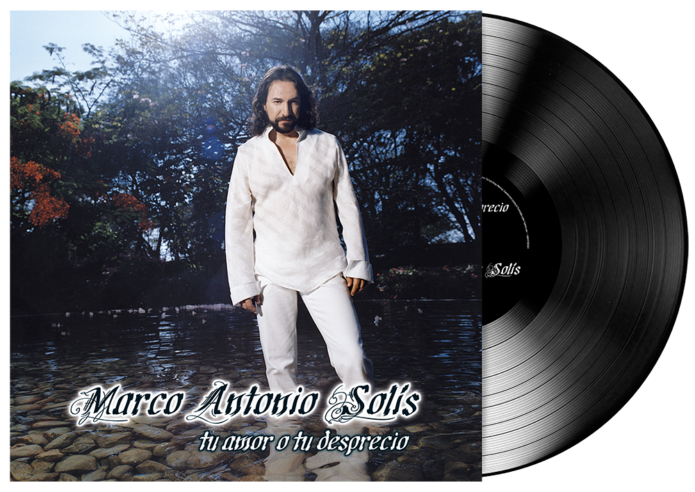 the album cover for Marco Solis  Antonio - Tu Amor O Tu Desprecio