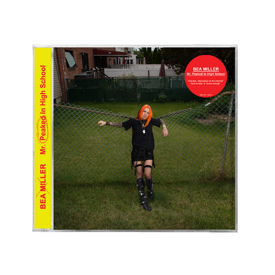 the album cover for Bea Miller - Mr. Peaked In High School