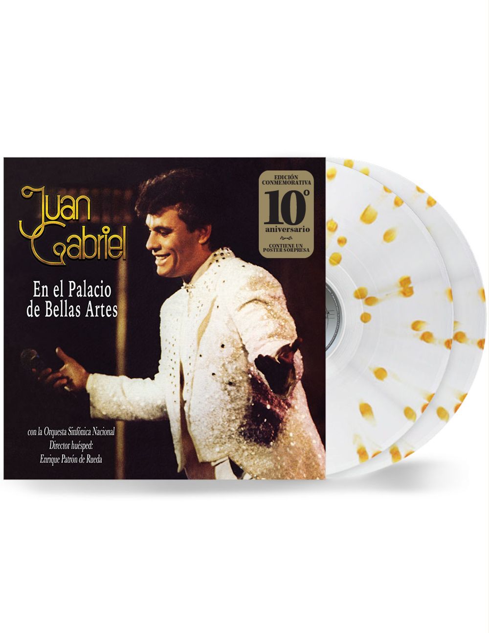 the album cover for Juan Gabriel - En El Palacio De Bellas Artes - Edición Aniversario