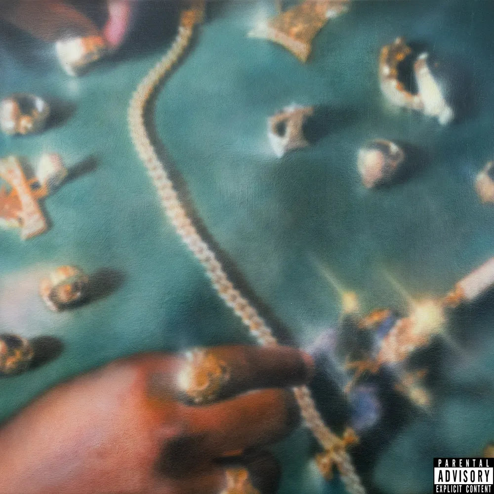 the album cover for Denzel Curry & Kenneth Blume - ii [Indie Exclusive Sea Blue ii]