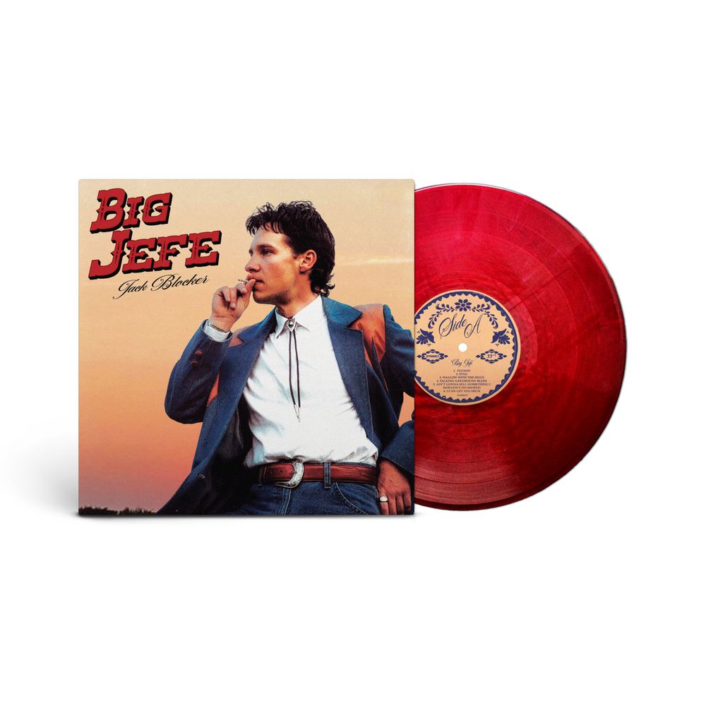 the album cover for Jack Blocker - Big Jefe [Cherry Bomb]