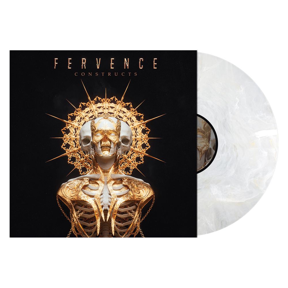 the album cover for Fervence - Constructs [Pearl Bone Marble]