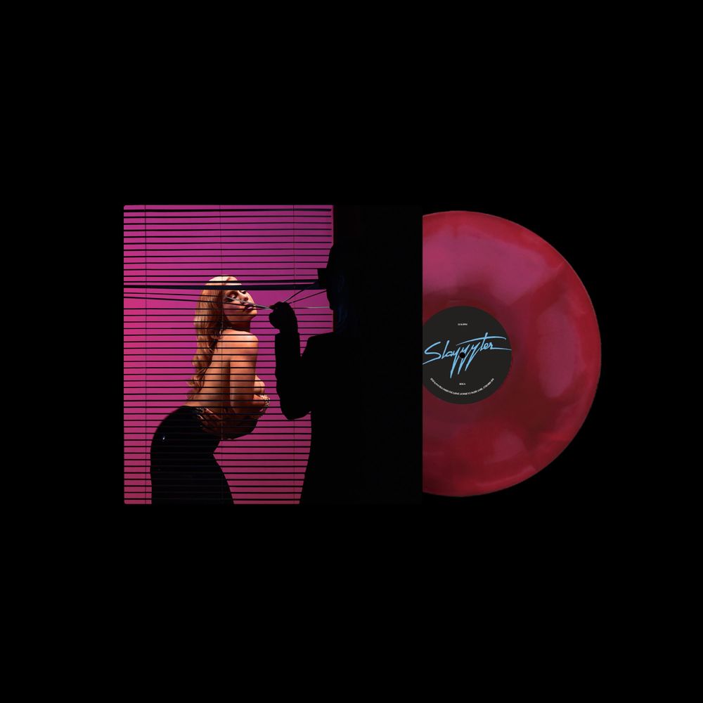 the album cover for Slayyyter - STARFUCKER - Deluxe [Indie Exclusive Red / Pink]