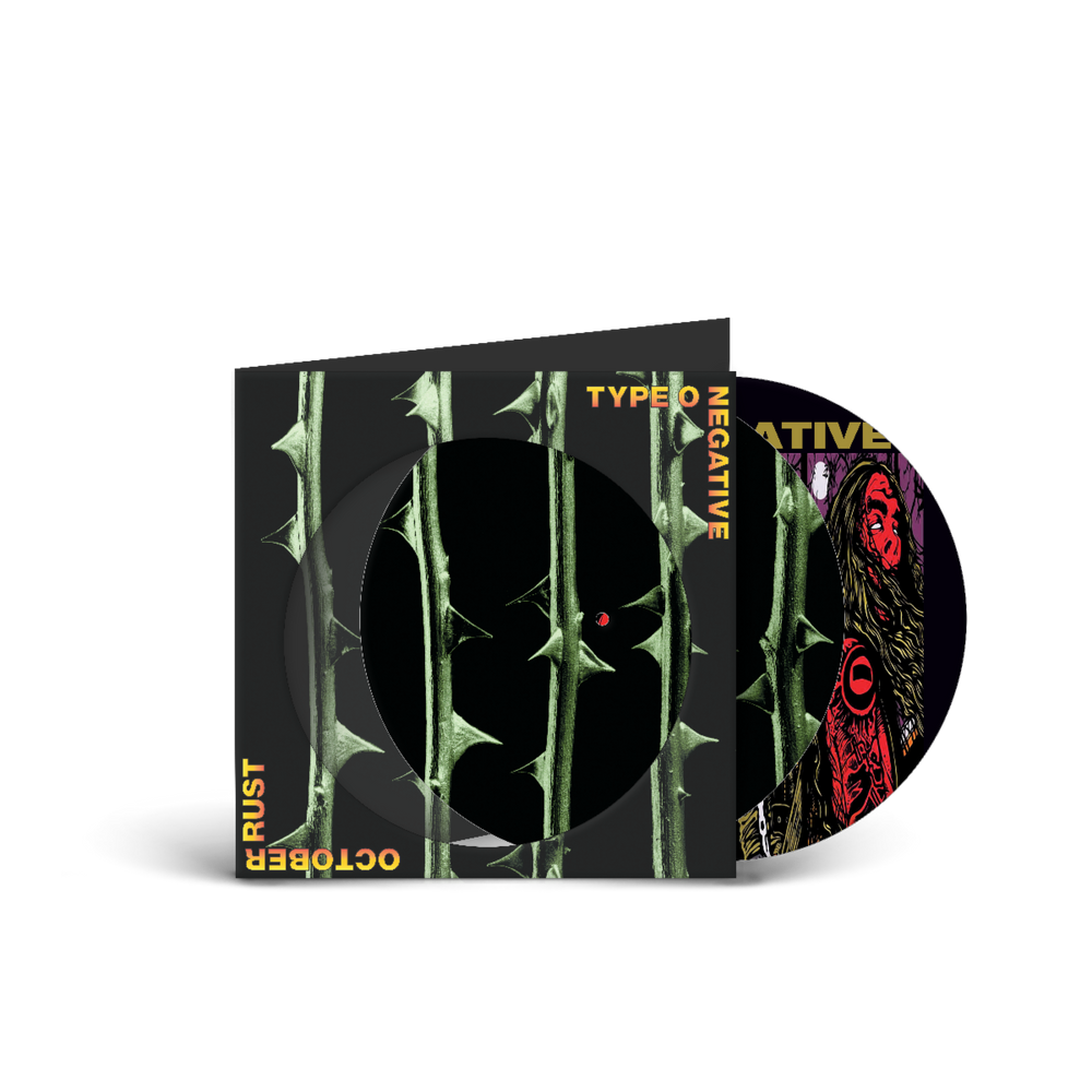 the album cover for Type O Negative - October Rust [Picture Disc, Brick & Mortar Exclusive]