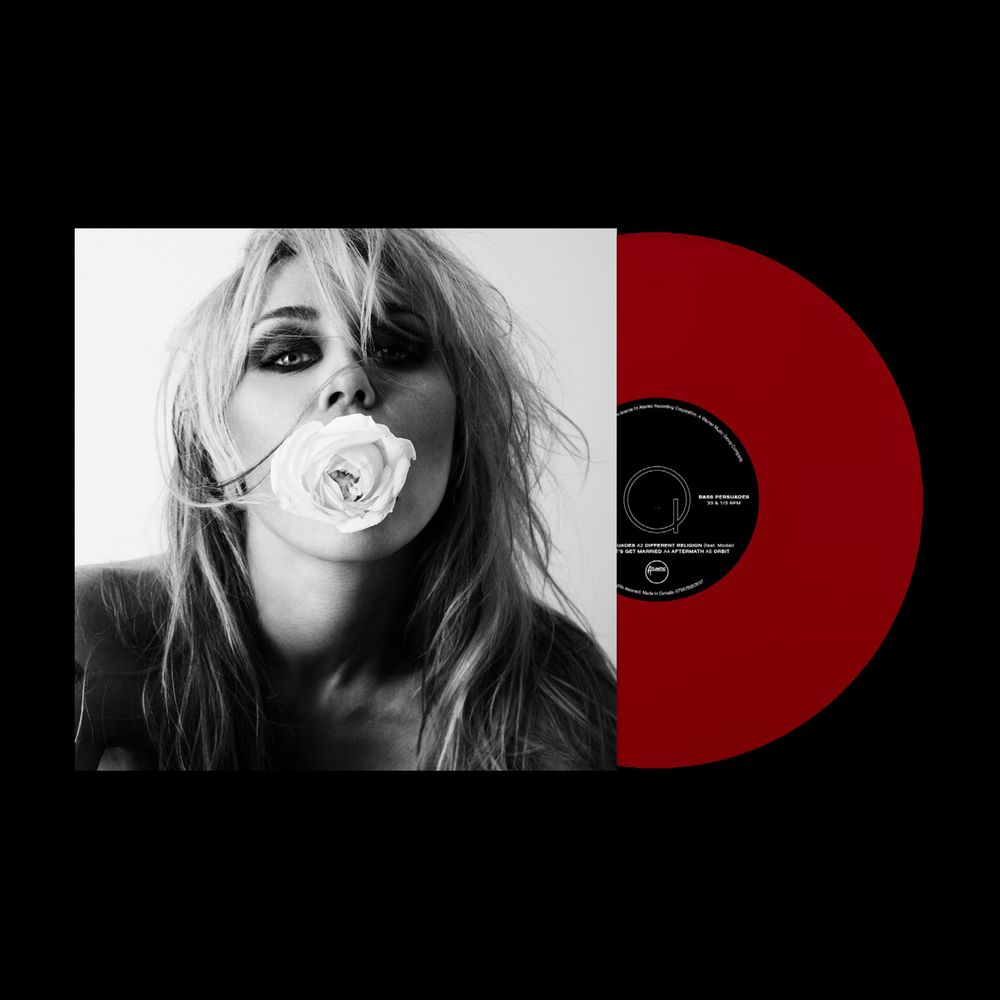the album cover for Miley - Bass Persuades [Indie Exclusive Apple with Poster]