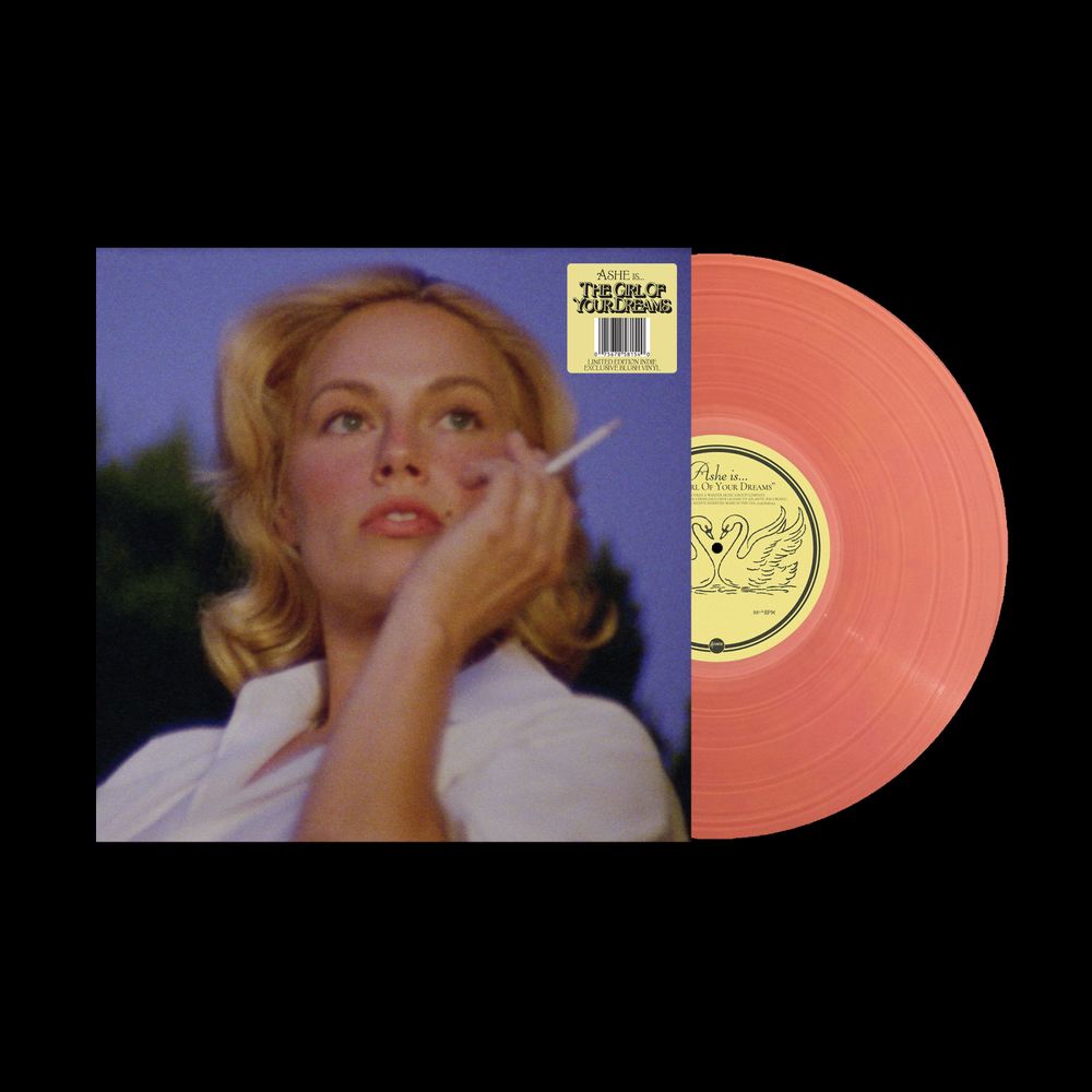 the album cover for Ashe - The Girl Of Your Dreams [Indie Exclusive Blush]