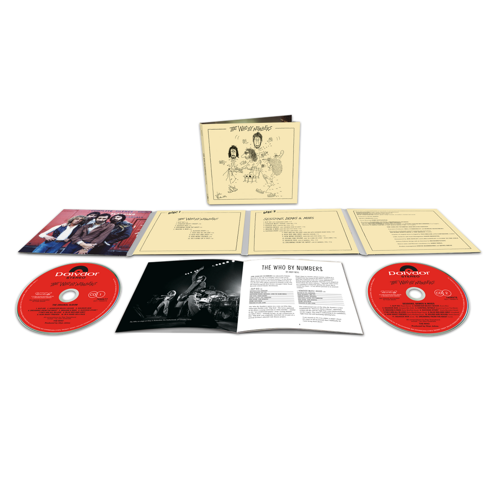 the album cover for The Who - The Who By Numbers - Deluxe Edition [2CD]