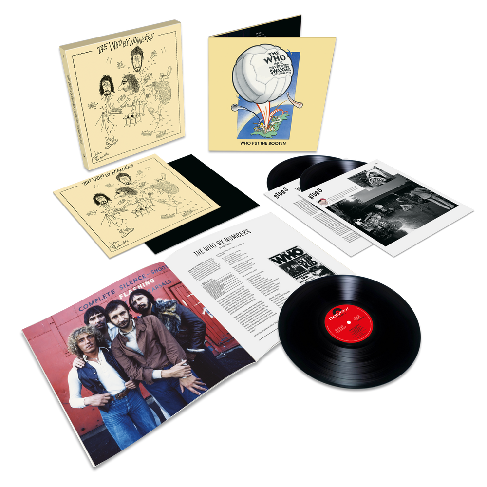 the album cover for The Who - The Who By Numbers - Deluxe Edition [180g 3 LP]
