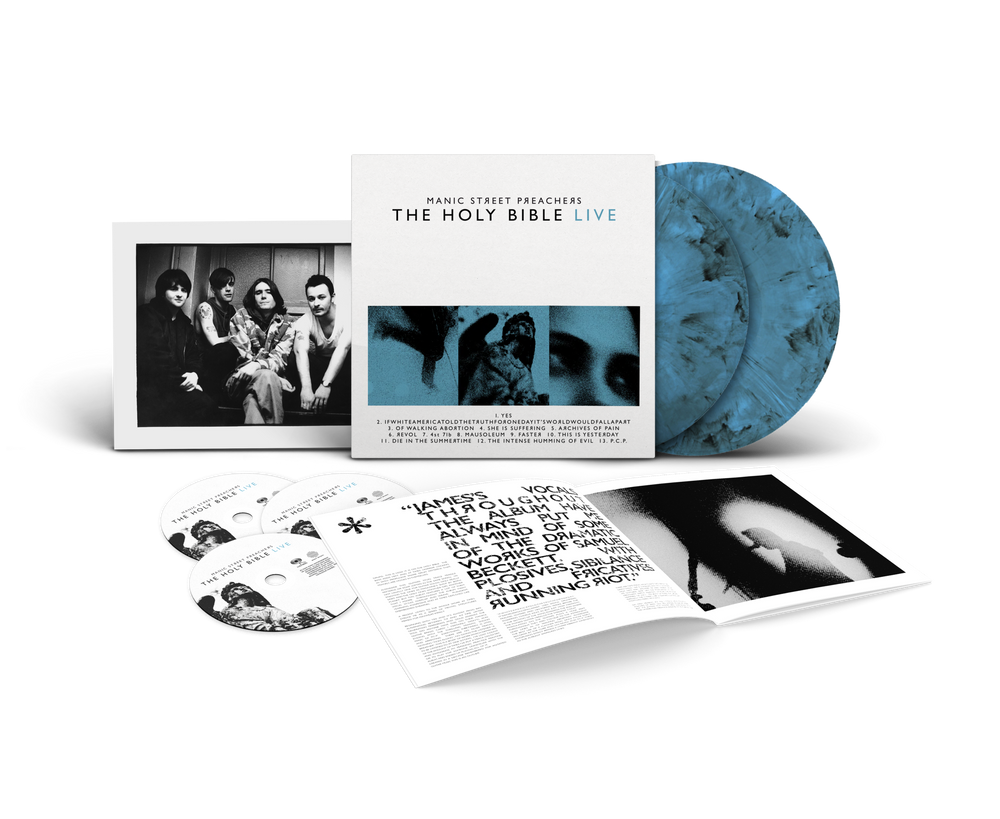 the album cover for Manic Street Preachers - The Holy Bible Live 2026 [Deluxe]