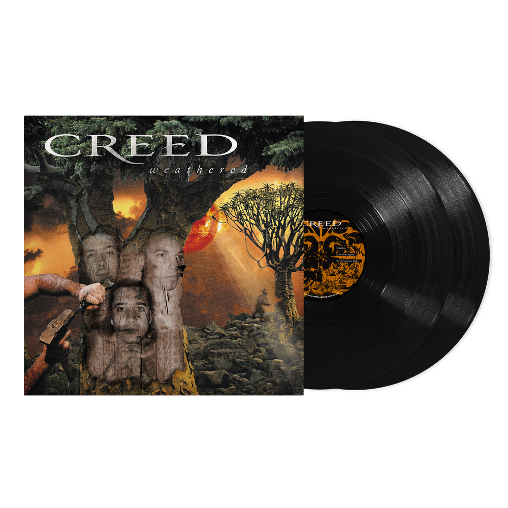the album cover for Creed - Weathered - Deluxe 25th Anniversary Edition [Black]