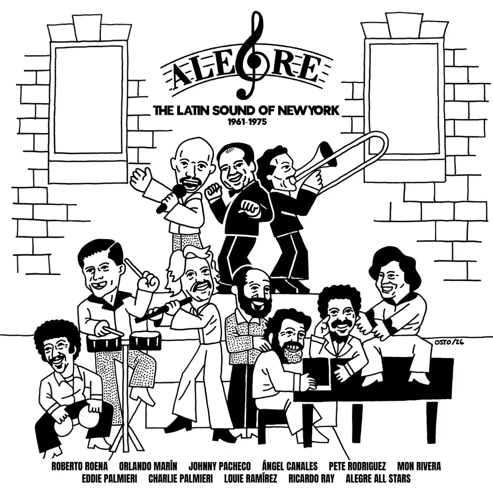 the album cover for Various Artists - Alegre Records: The Latin Sound Of New York (1961-1975)