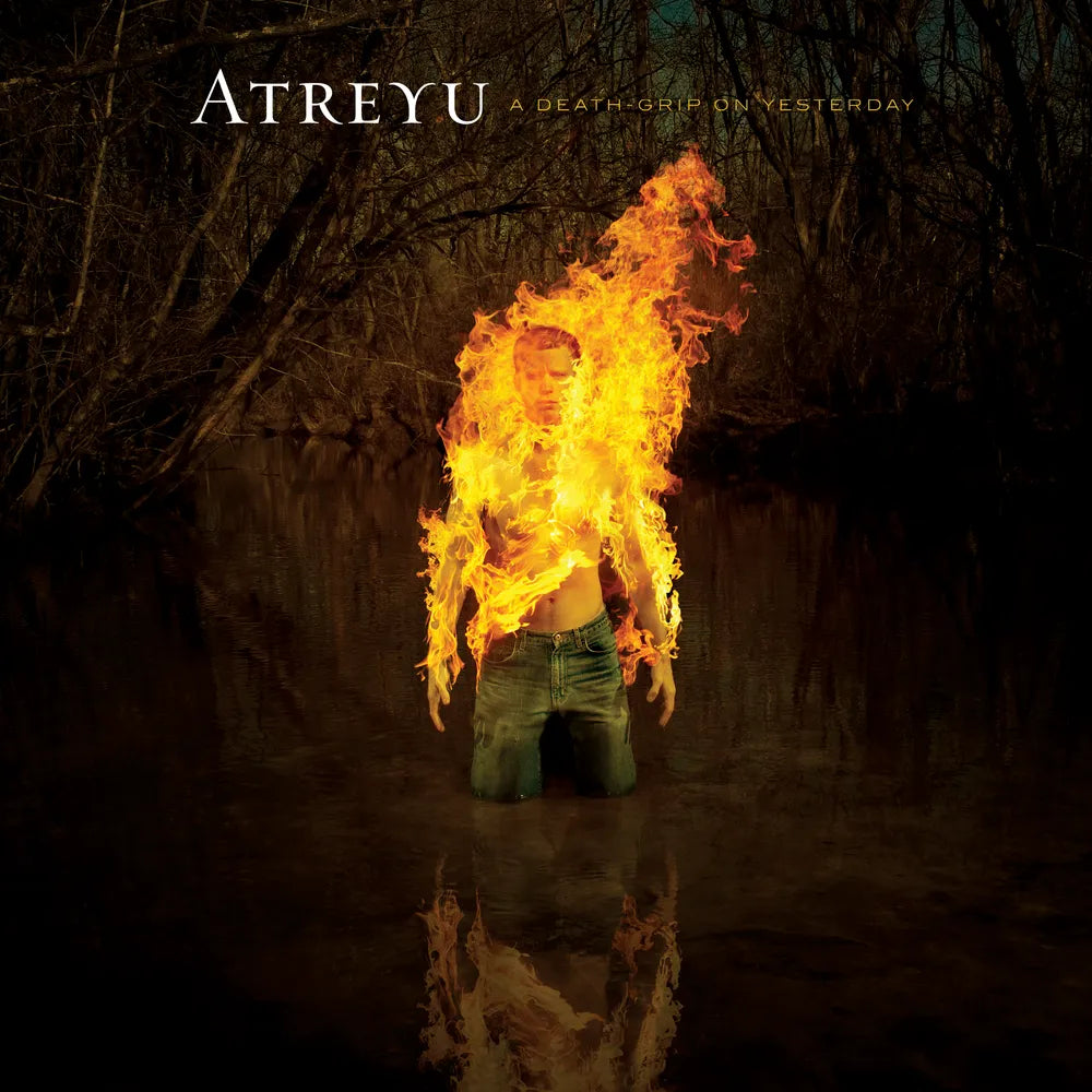 the album cover for Atreyu - A Death-Grip On Yesterday