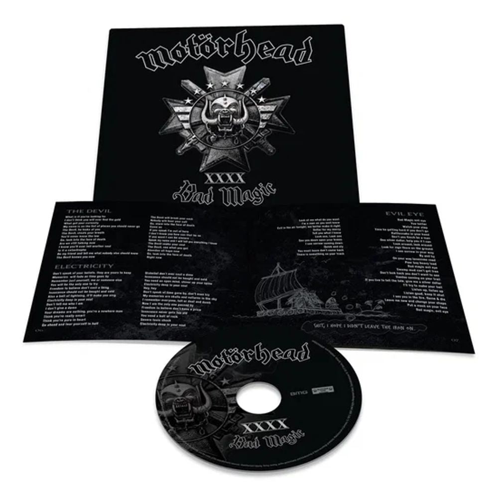the album cover for Motörhead - Bad Magic