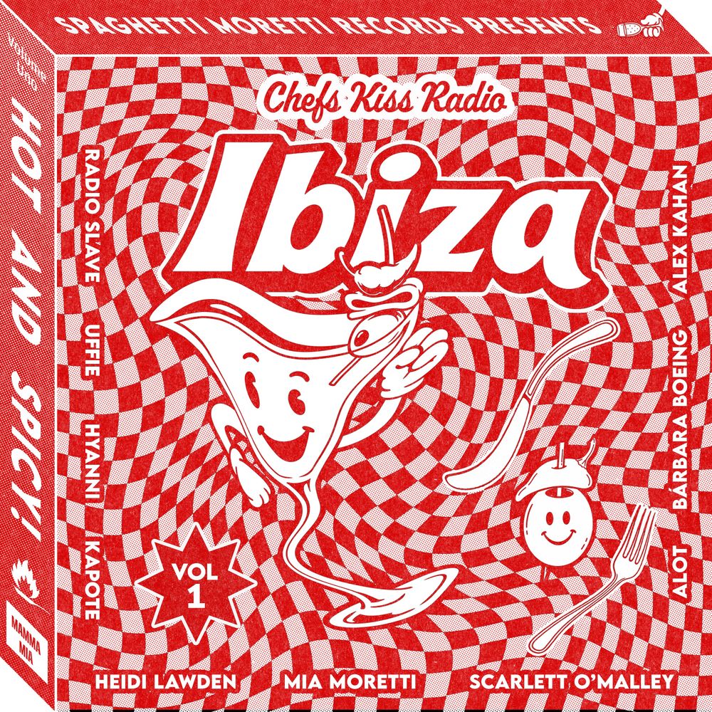 the album cover for Various Artists - Chef's Kiss Radio Vol. 1: Ibiza