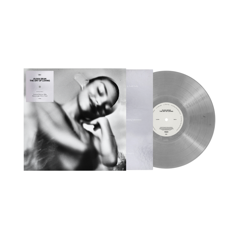 the album cover for Olivia Dean - The Art of Loving [180g Silver LP] [Half-speed]