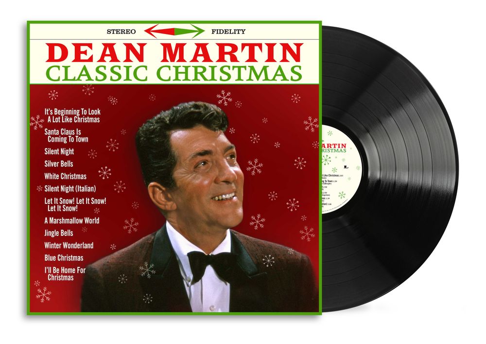 the album cover for Dean Martin - Classic Christmas