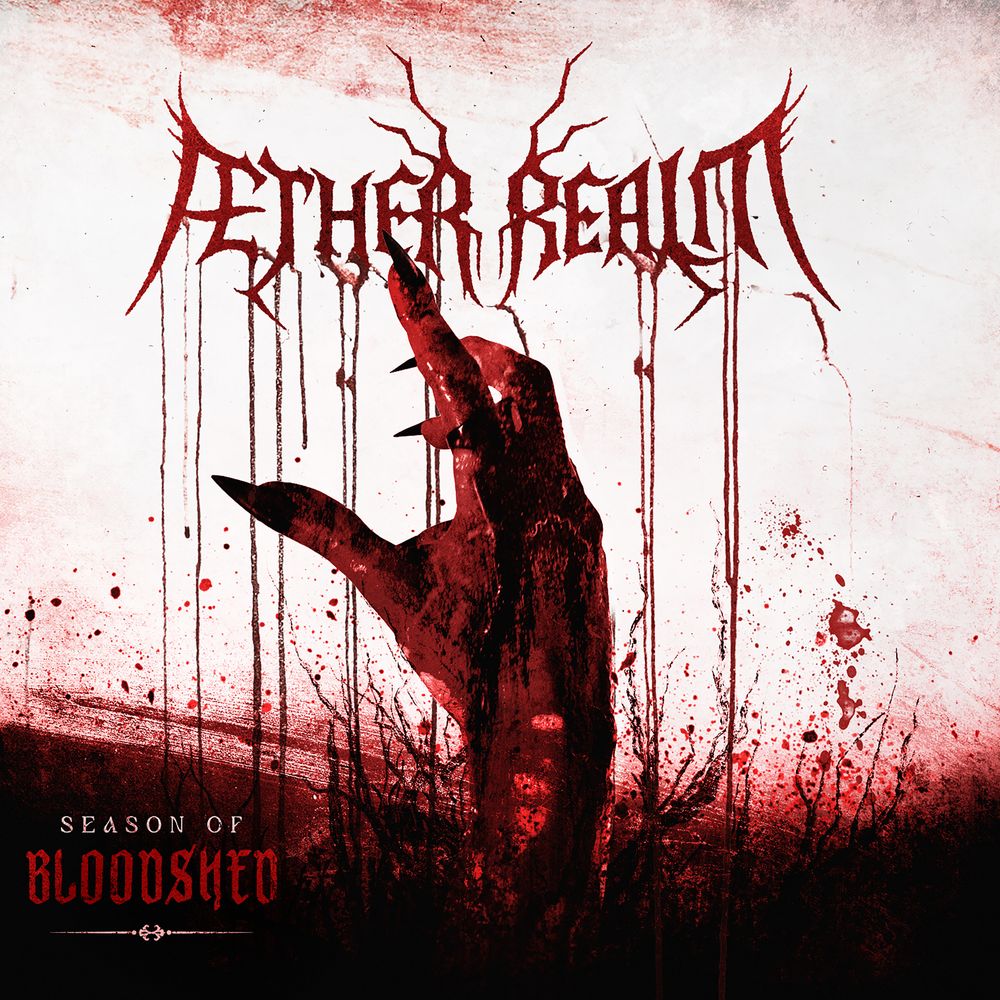 the album cover for Aether Realm - Season of Bloodshed