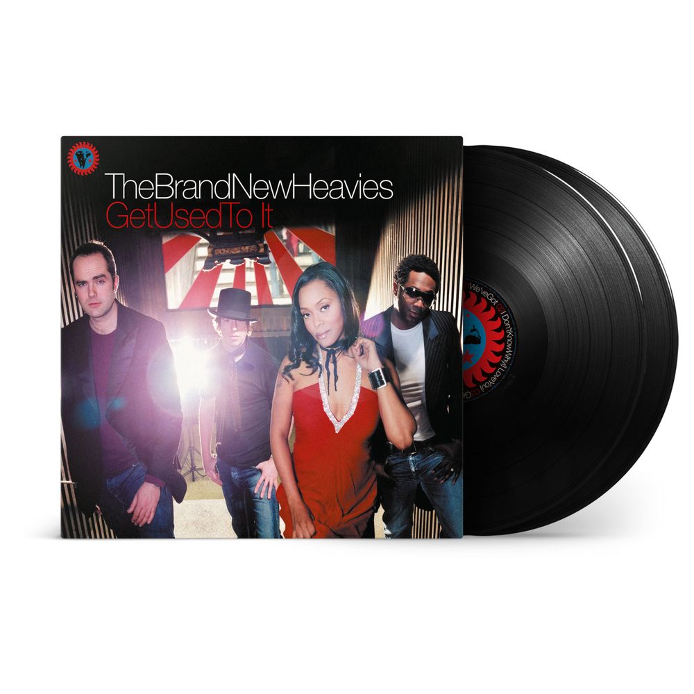 the album cover for The Brand New Heavies - Get Used To It [180g Black]
