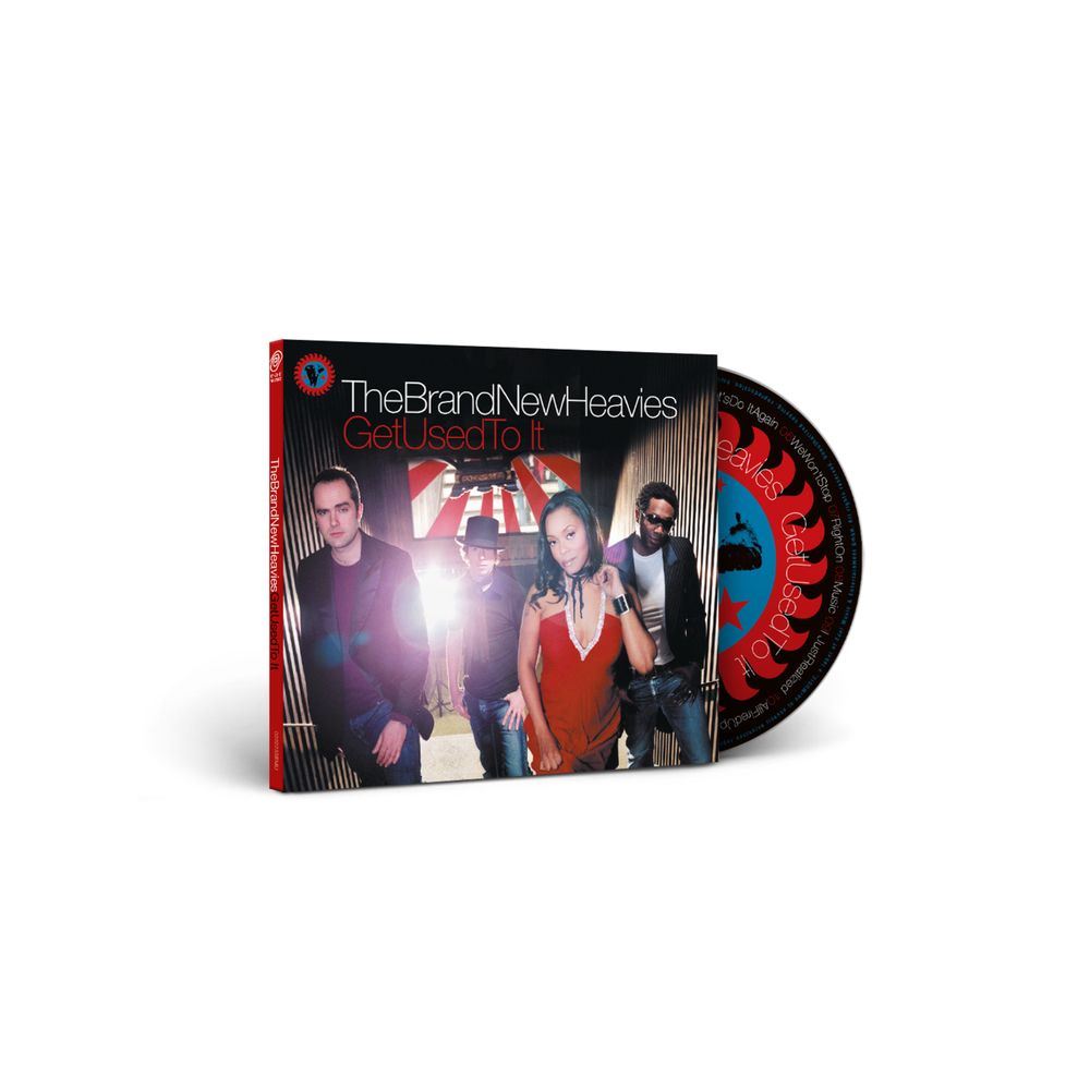 the album cover for The Brand New Heavies - Get Used To It