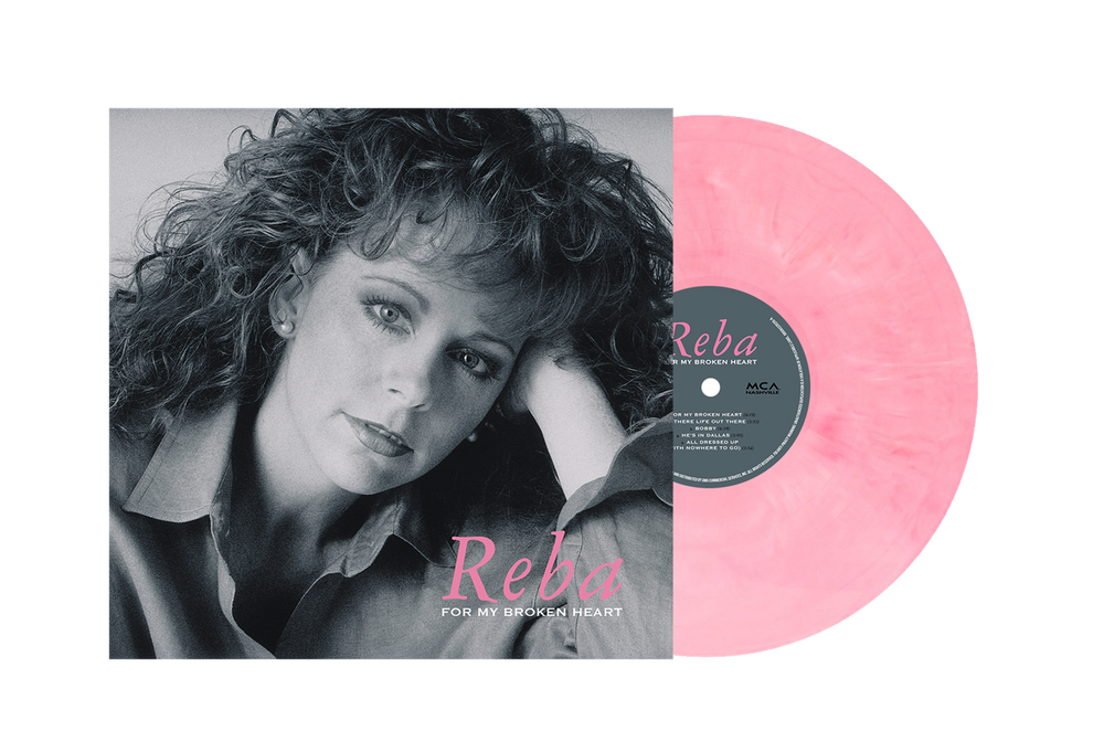 the album cover for Reba McEntire - For My Broken Heart [Bubblegum]