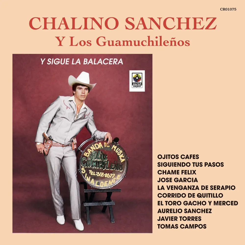 the album cover for Chalino Sánchez - Y Sigue Lo Bolacera