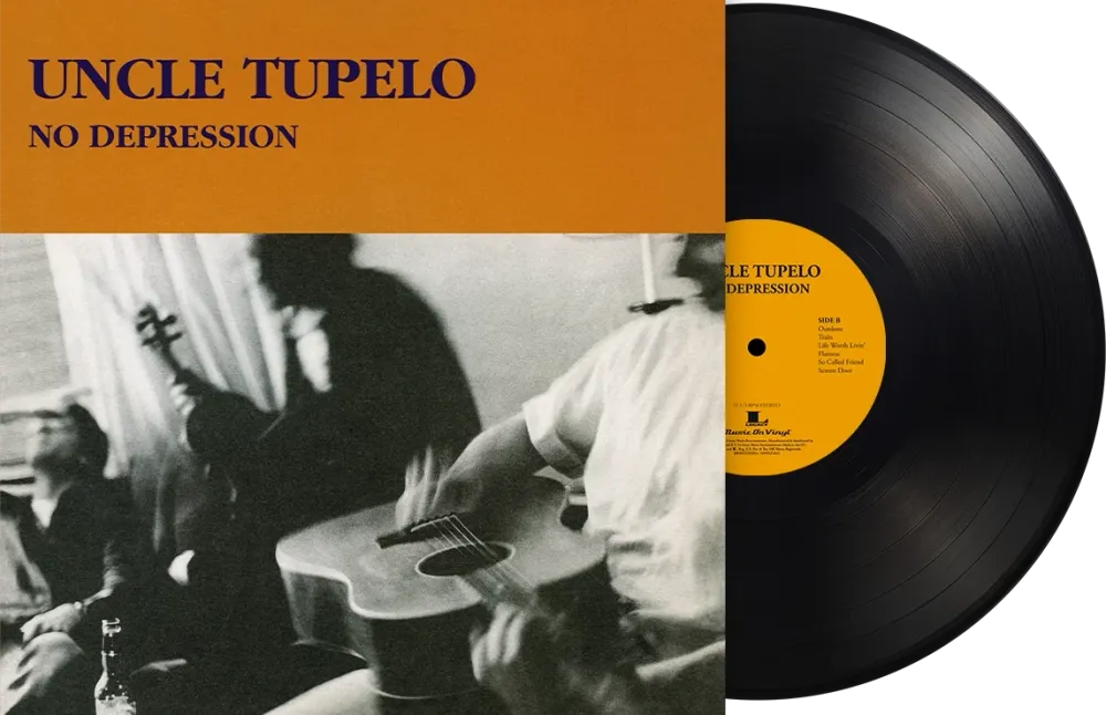 the album cover for Uncle Tupelo - No Depression (Blk) [180 Gram] (Hol)