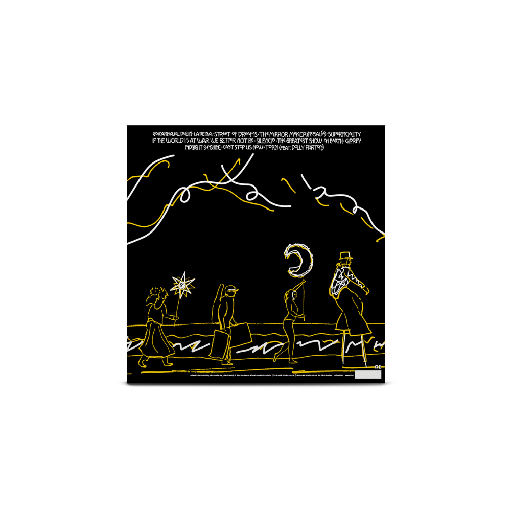 the album cover for U2 - Carnaval De Luz [Indie & Third Man Records Exclusive Opaque Yellow 180g]