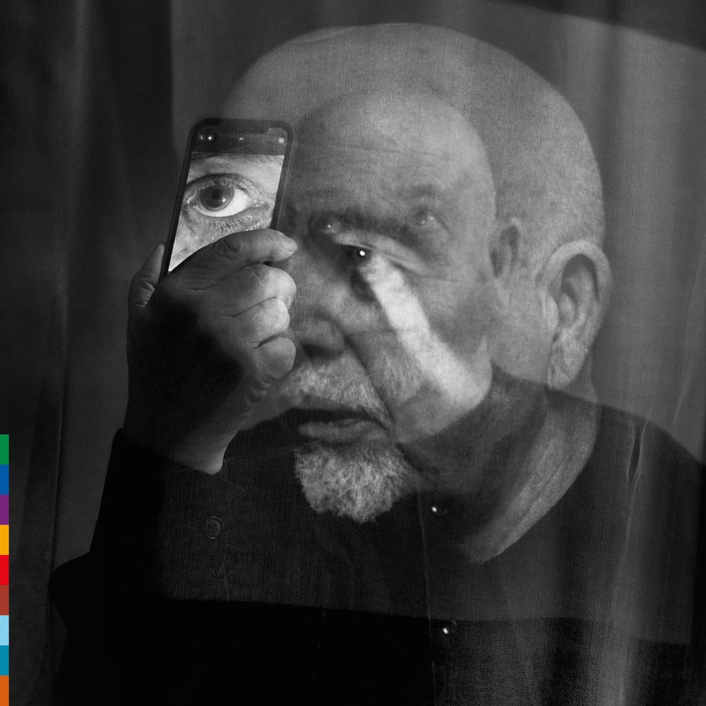 the album cover for Peter Gabriel - o\i [Bright-Side Mix Black]