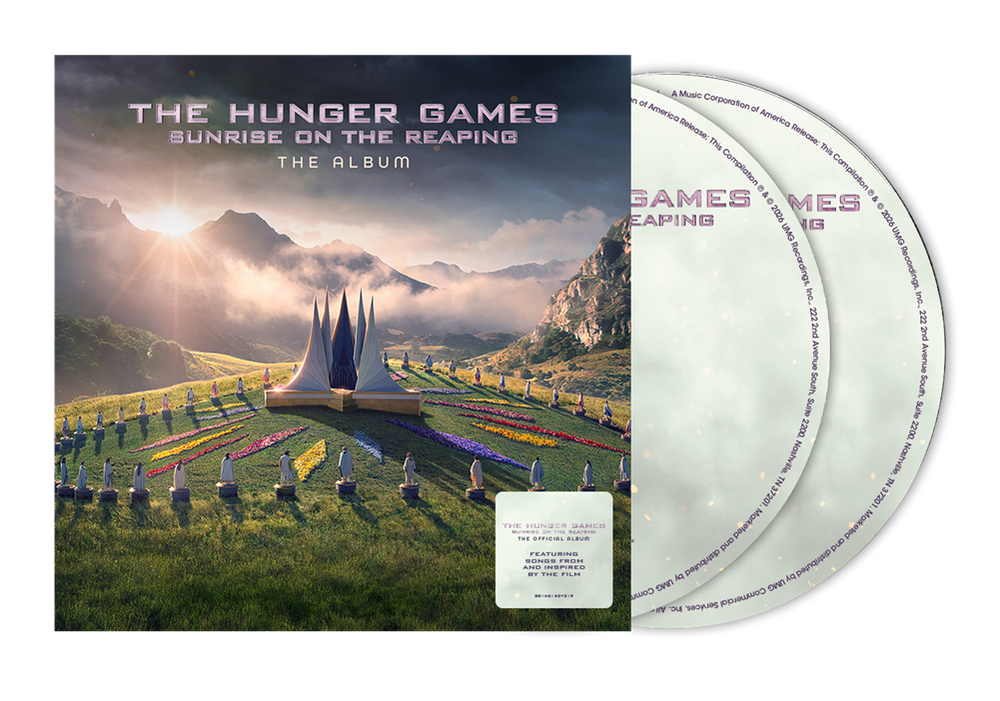 the album cover for Various Artists - The Hunger Games: Sunrise on the Reaping (The Album)