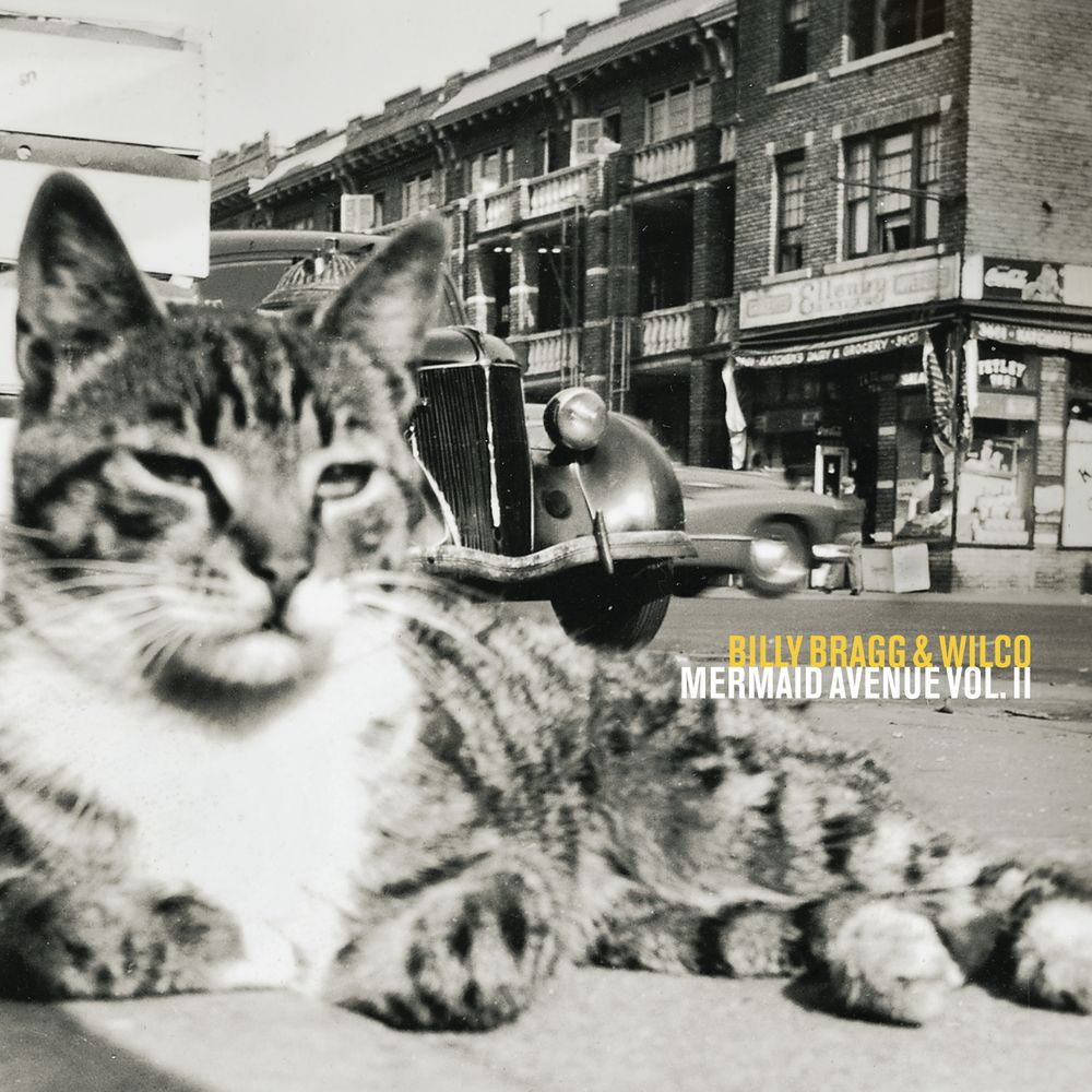 the album cover for Billy Bragg & Wilco - Mermaid Avenue Vol. II - [Indie Exclusive White Eco-Mix]