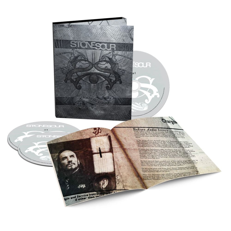 the album cover for Stone Sour - Audio Secrecy [3 CD]