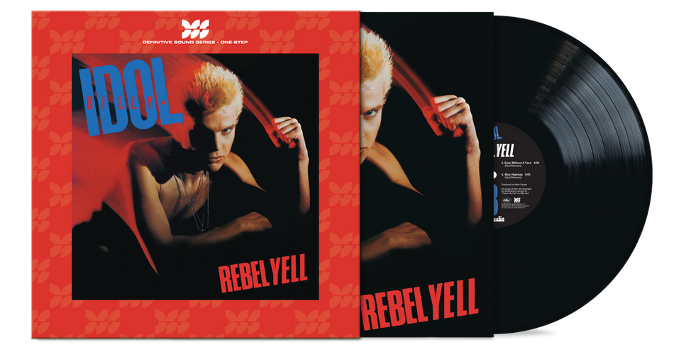 the album cover for Billy Idol - Rebel Yell (Definitive Sound Series) [180g LP]