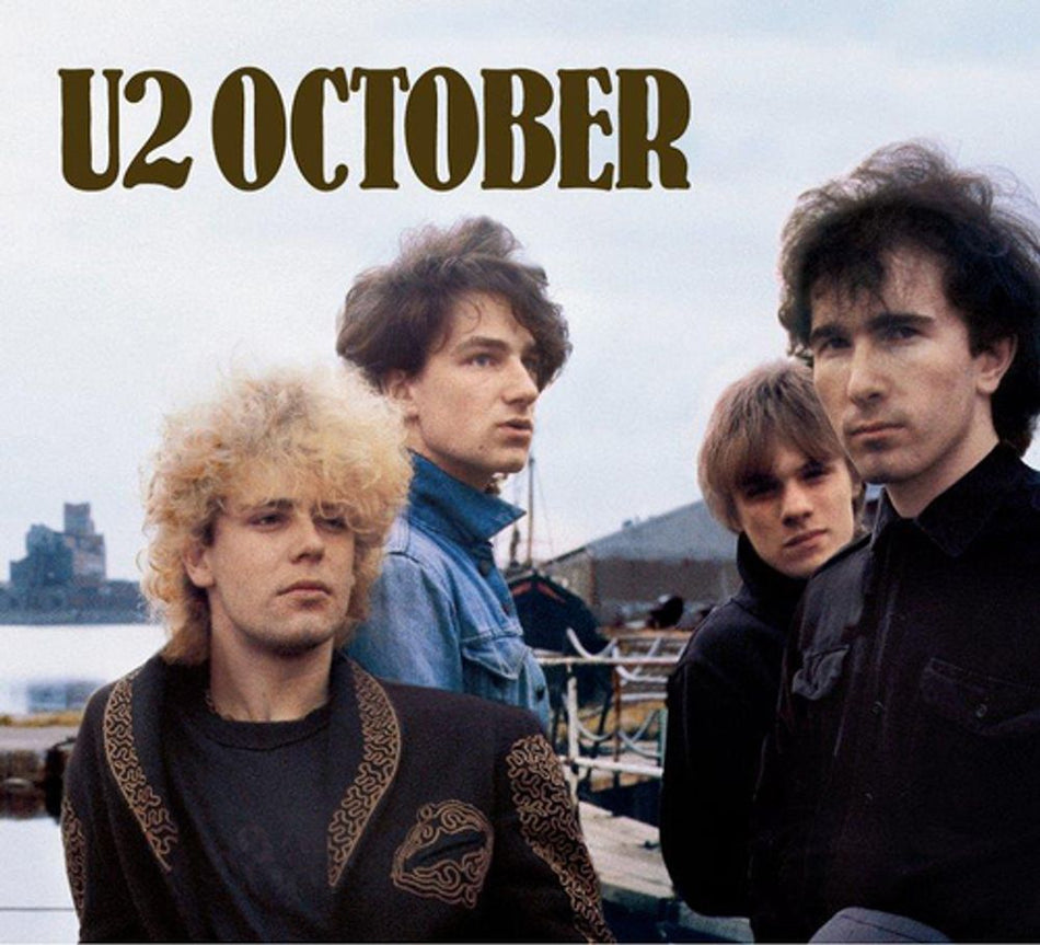 the album cover for U2 - October - Japan SMH/CD