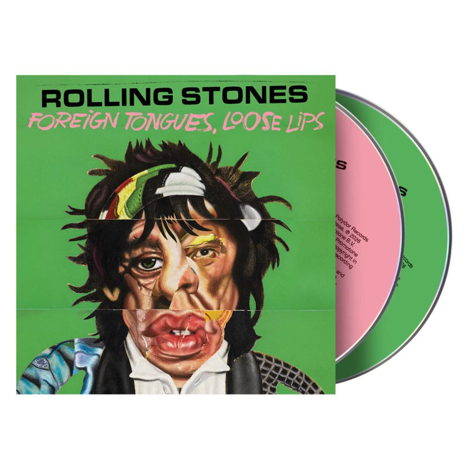 the album cover for Rolling Stones - Foreign Tongues, Loose Lips [2 CD]