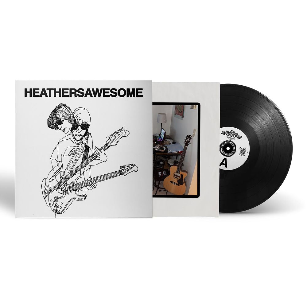 the album cover for Heathers - Awesome [Indie Exclusive Black]