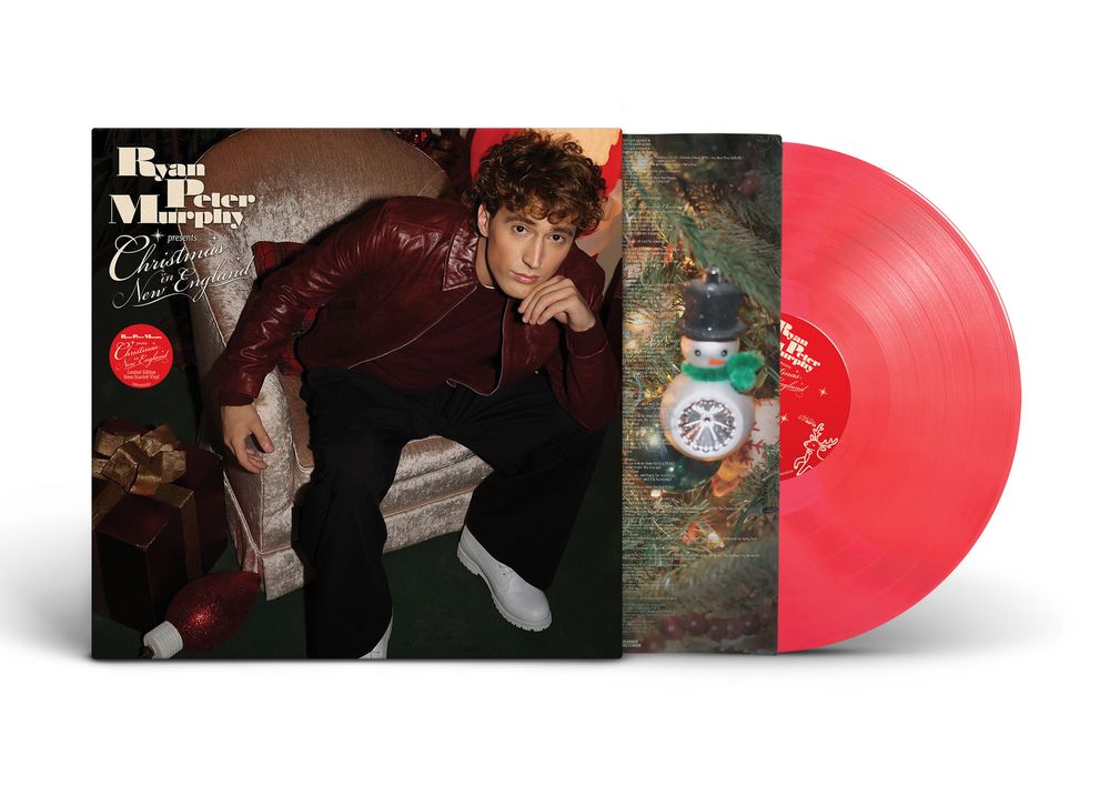 the album cover for Ryan Peter Murphy - Christmas in New England [Neon Scarlet]