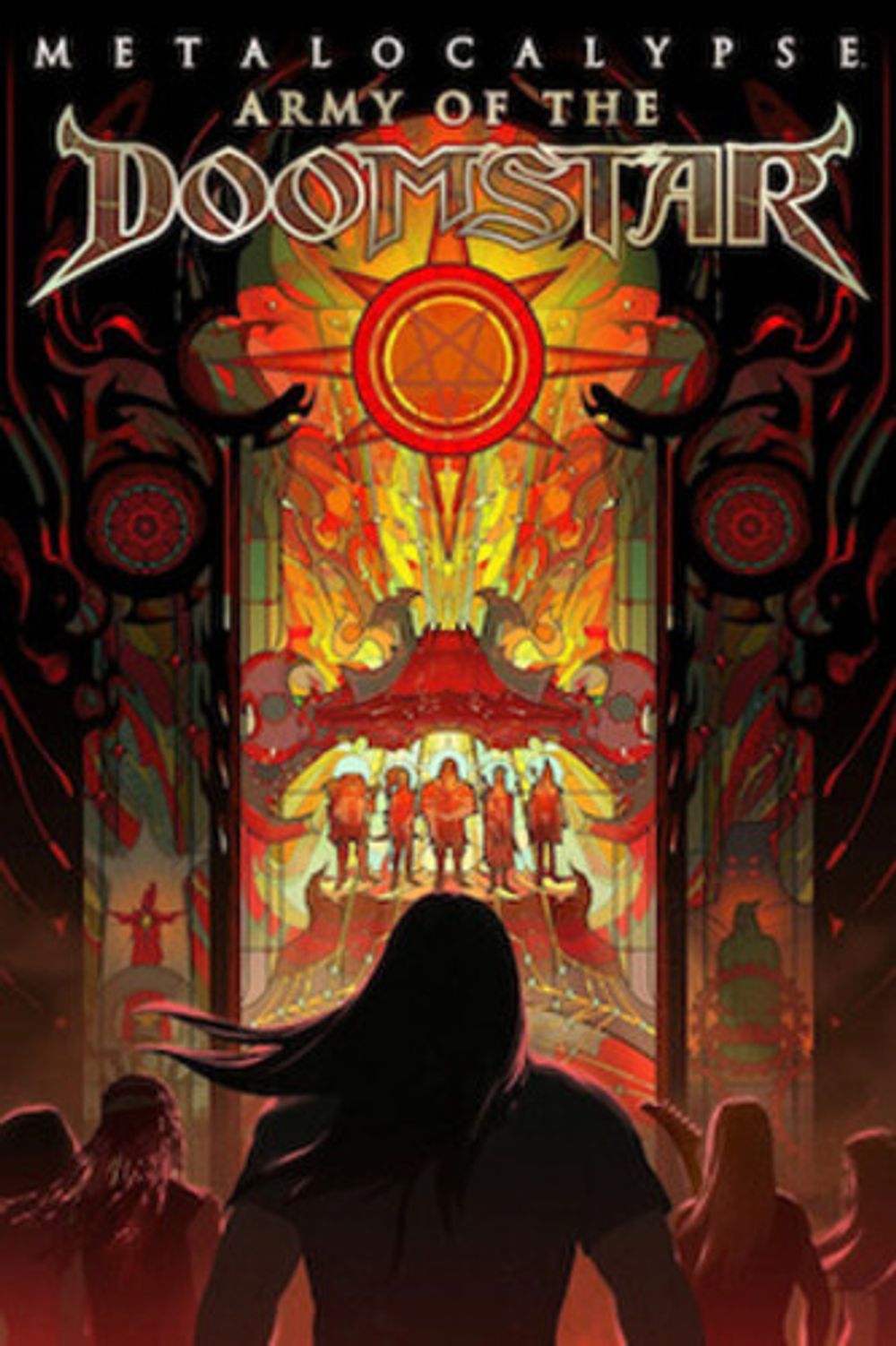 the album cover for Dethklok - Army Of The Doomstar [Color]