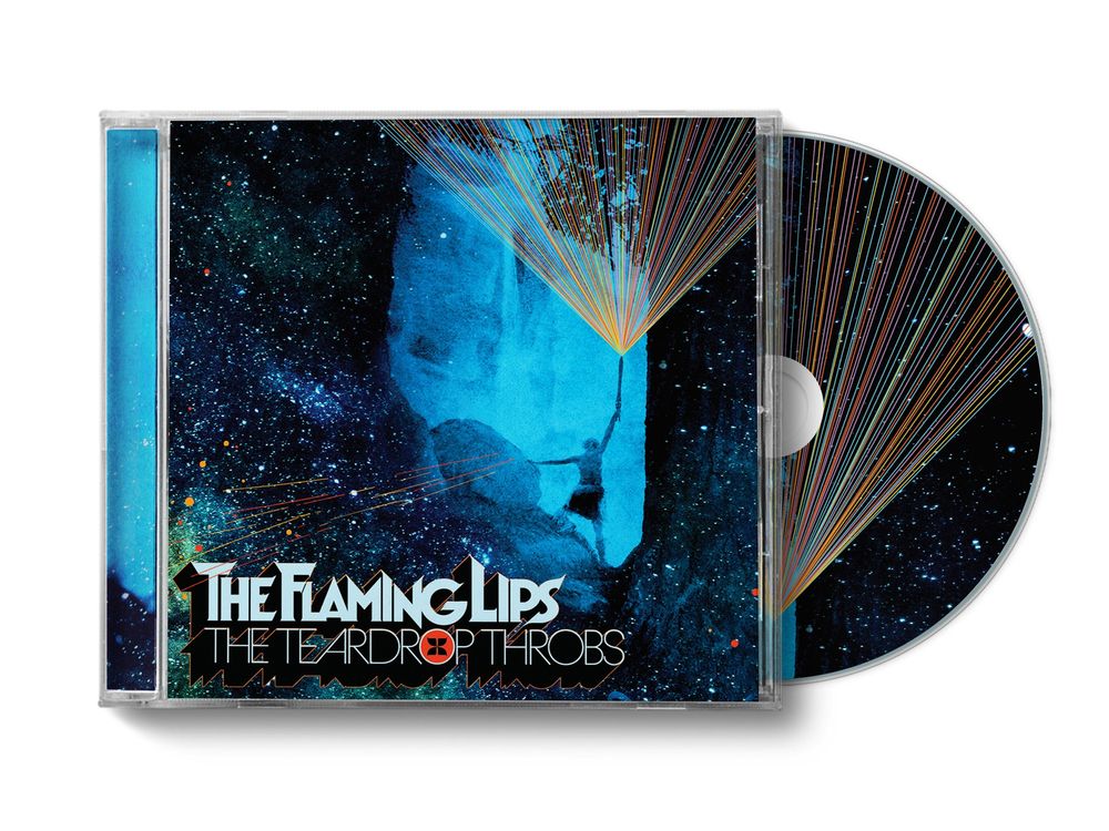 the album cover for The Flaming Lips - The Teardrop Throbs