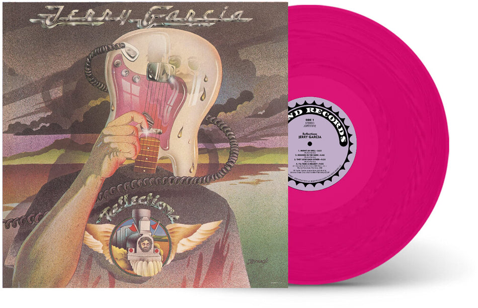 the album cover for Jerry Garcia - Reflections [Pink LP]