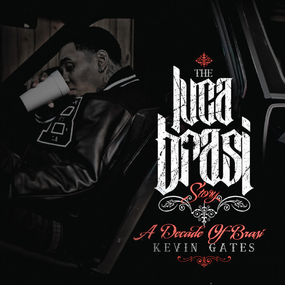 the album cover for Kevin Gates - Luca Brasi Story (A Decade Of Brasi) (Mod)