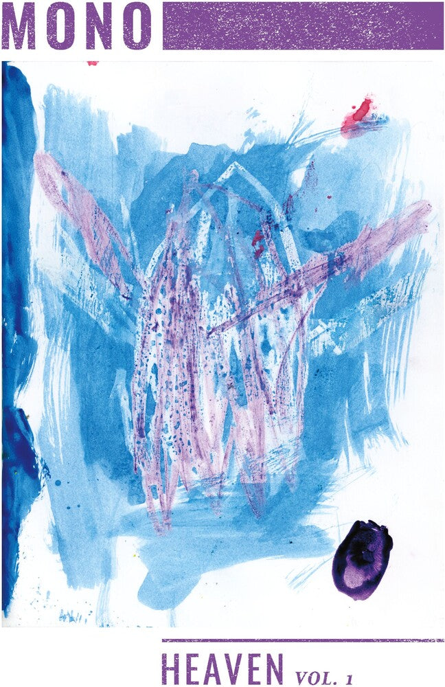 the album cover for Mono - Heaven Vol. 1 - Ice Blue (10in) (Blue) [Colored Vinyl]