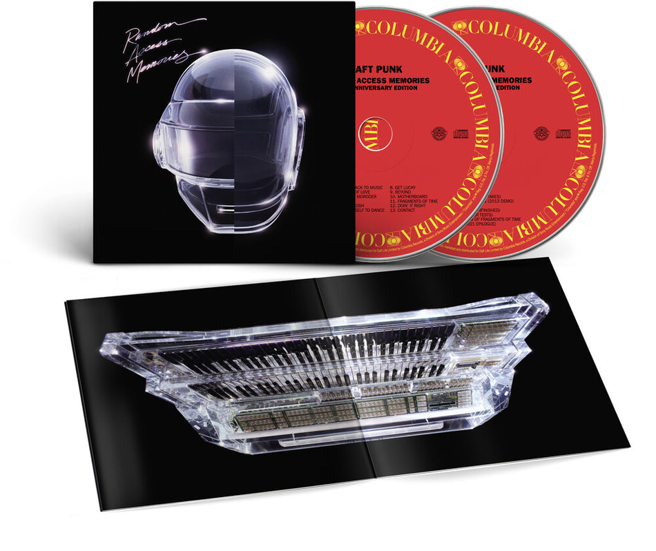 the album cover for Daft Punk - Random Access Memories: 10th Anniversary Edition [2CD]